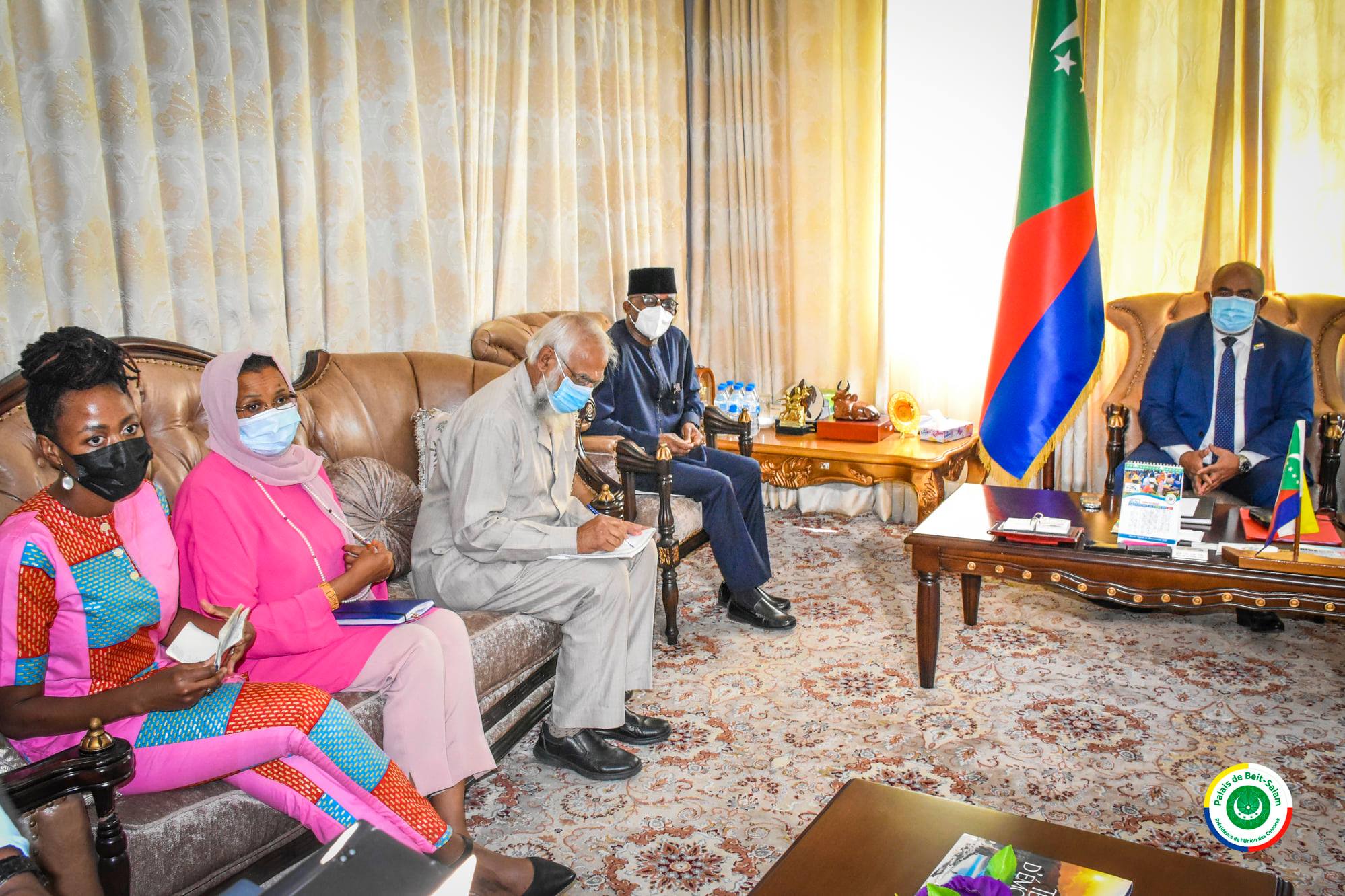 Visite du Commissaire de l'Union Africaine aux affaire politiques, à la paix et à la sécurité